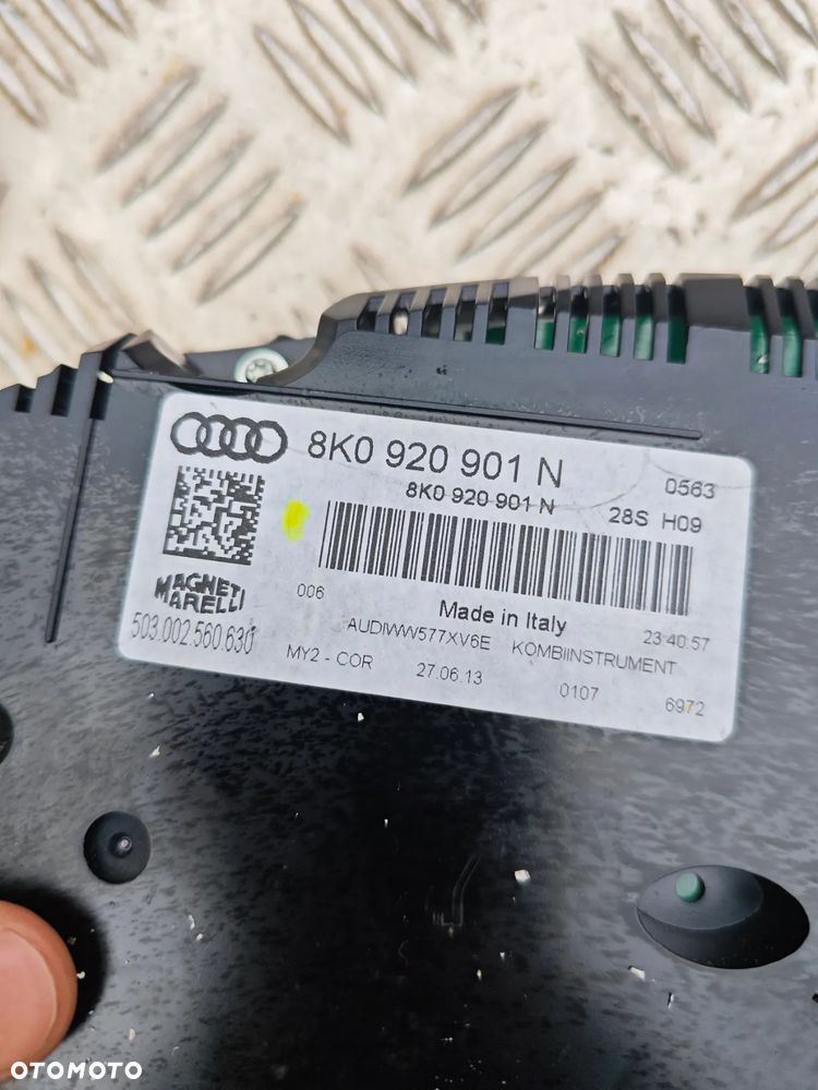 AUDI A4 B8 LIFT LICZNIK ZEGARY EUROPA 8K0920901N - 3