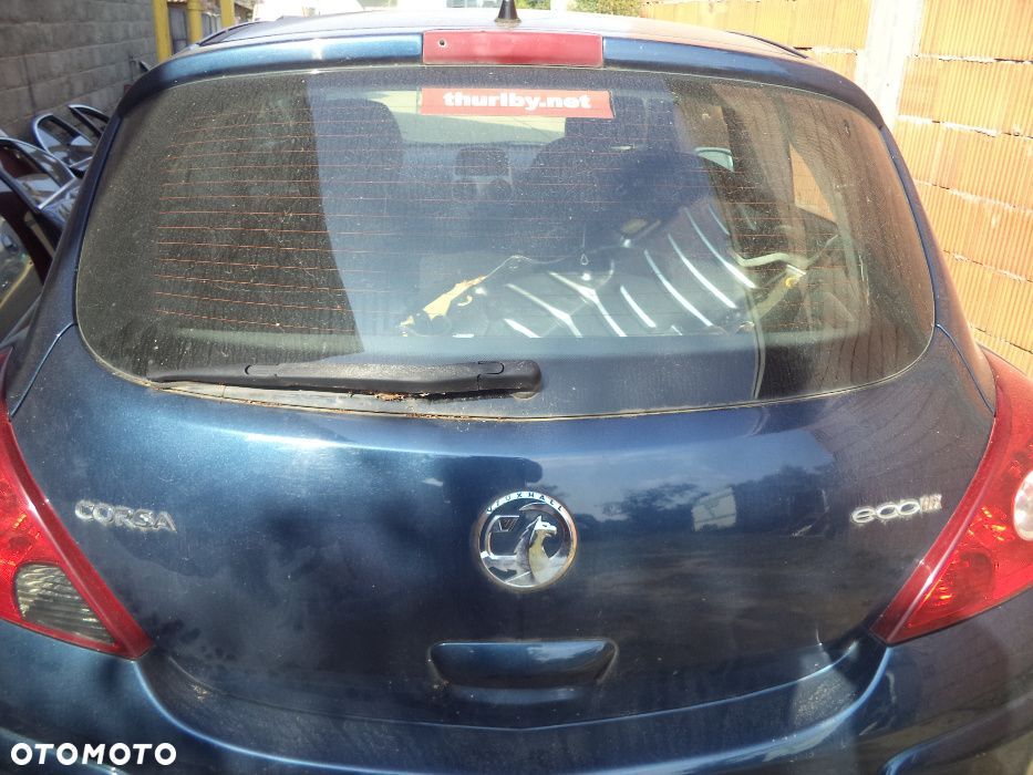 klapa zderzak tyl corsa d 3D drzwi kolor Z22A - 1