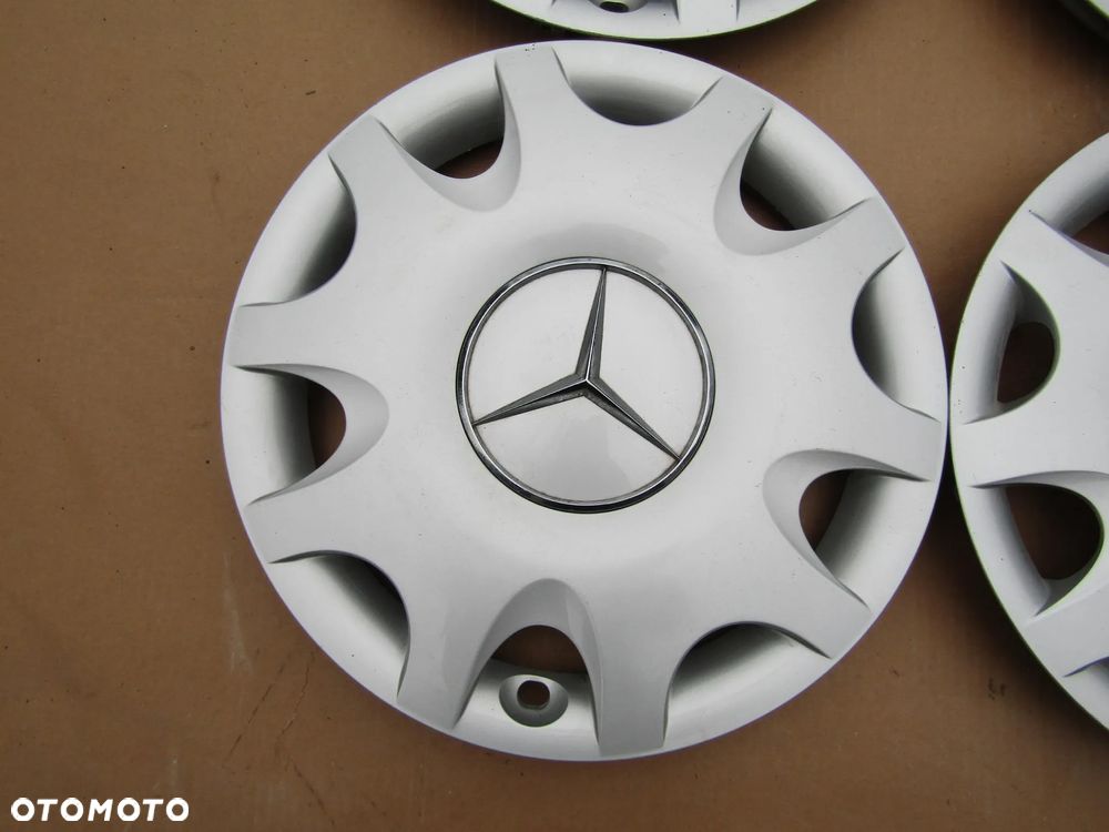 4x Kołpaki 15 Mercedes A B Klasa 5x112 / Oryginalne - 9