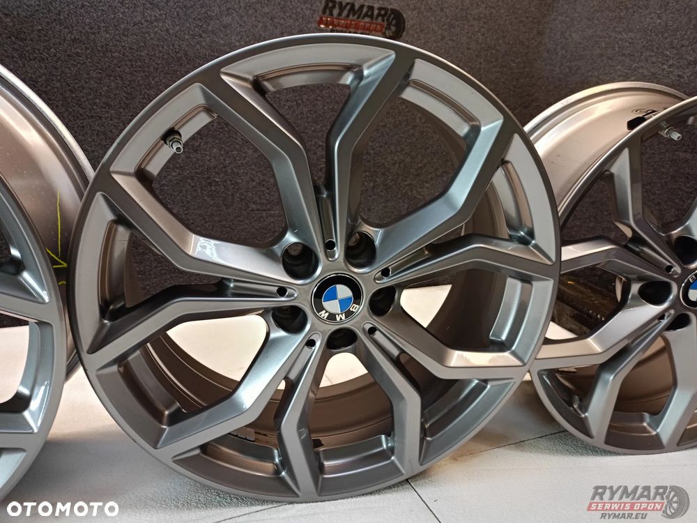 ŚLĄSK ALUFELGI 7.5X19" 5X112 ET32 ORYGINAŁ BMW X3 G01 X4 G02 KOMPLET - 4