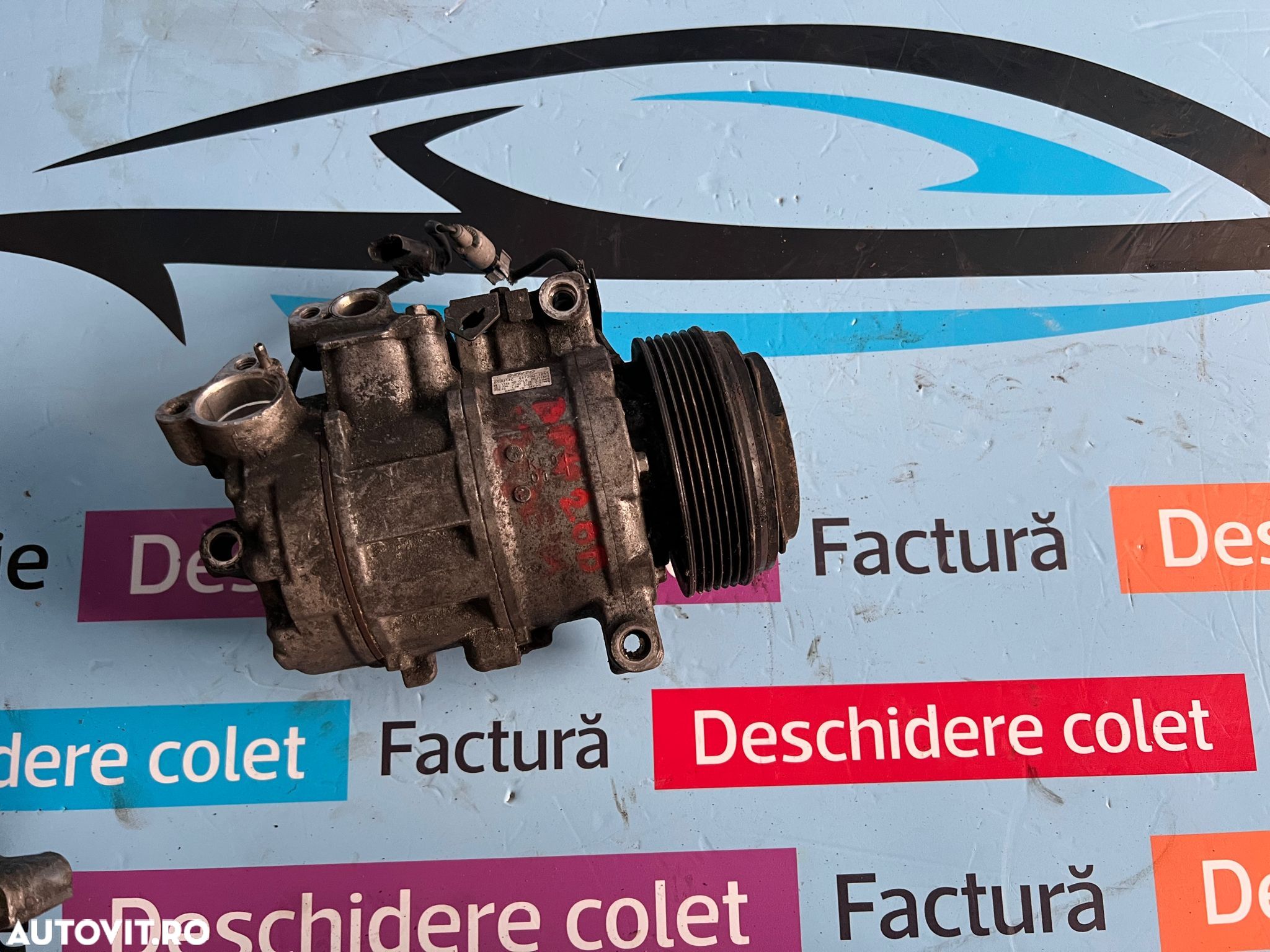 Compresor clima BMW E90 2.0 D E87 E81 E82 447260 1851 - 1