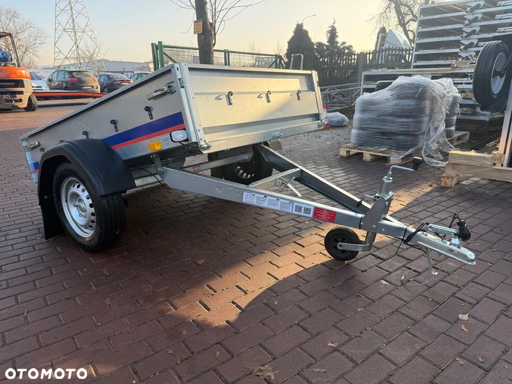 Niewiadów Przyczepa Niewiadów N417U 174x128x35cm 1 oś 750kg burty boczne 2mm Borowa MOTOMUS dostawa pod dom - 2