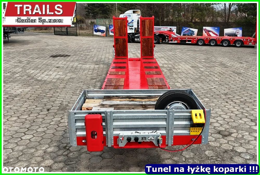 Inny Niskopodwoziowa 56,0 Ton ład. pokład 9,50 m, TUNEL pod koparki !!! - 8