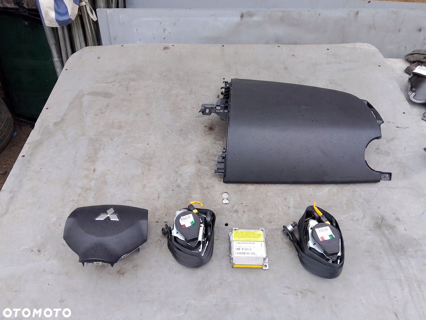 Poduszki AIRBAG Pasy Sensor Mitsubishi Colt VI Lift 08-12 - 1
