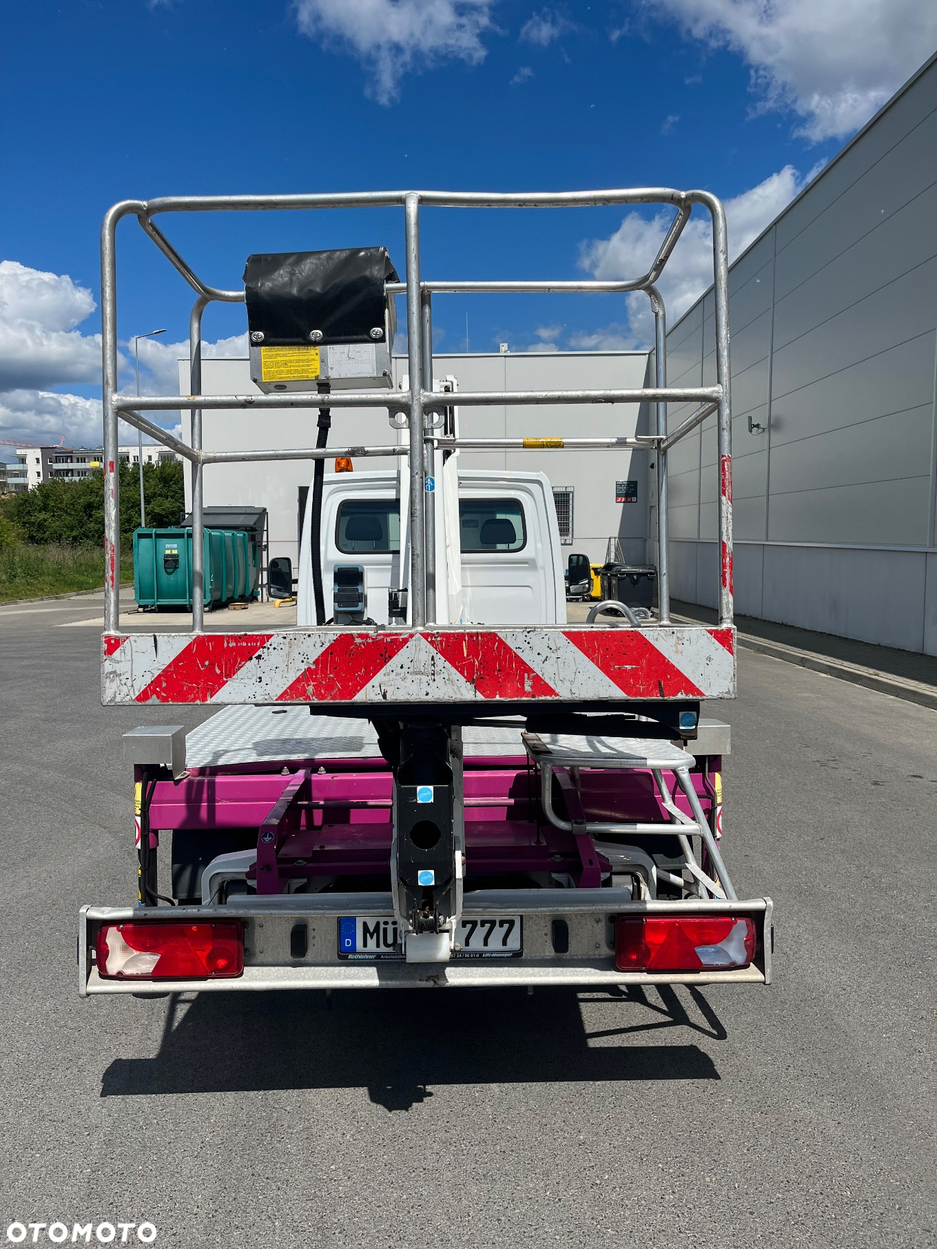 Mercedes-Benz Podnośnik Koszowy Zwyżka GSR 180T 18 metrów 13 metrów w Bok!Super Stan! UDT! jak Wumag Ruthmann Multitel! Kosz 300KG - 7