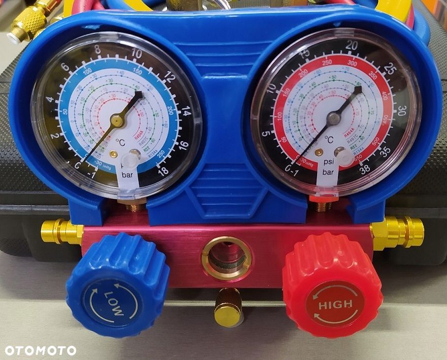 TESTER Zestaw do napełniania klimatyzacji - 5