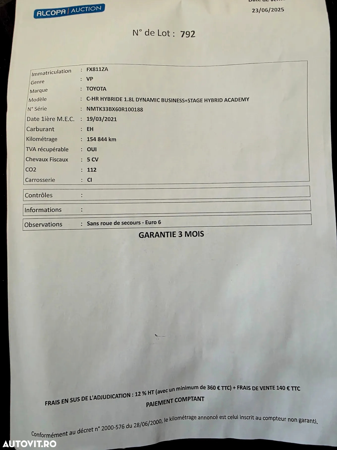 Toyota C-HR 1.8 HSD 4x2 CVT C-lassy LED - 29