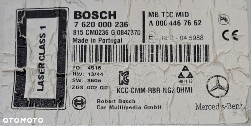 RADIO MERCEDES ACTROS MP4 A0004467662 - 4