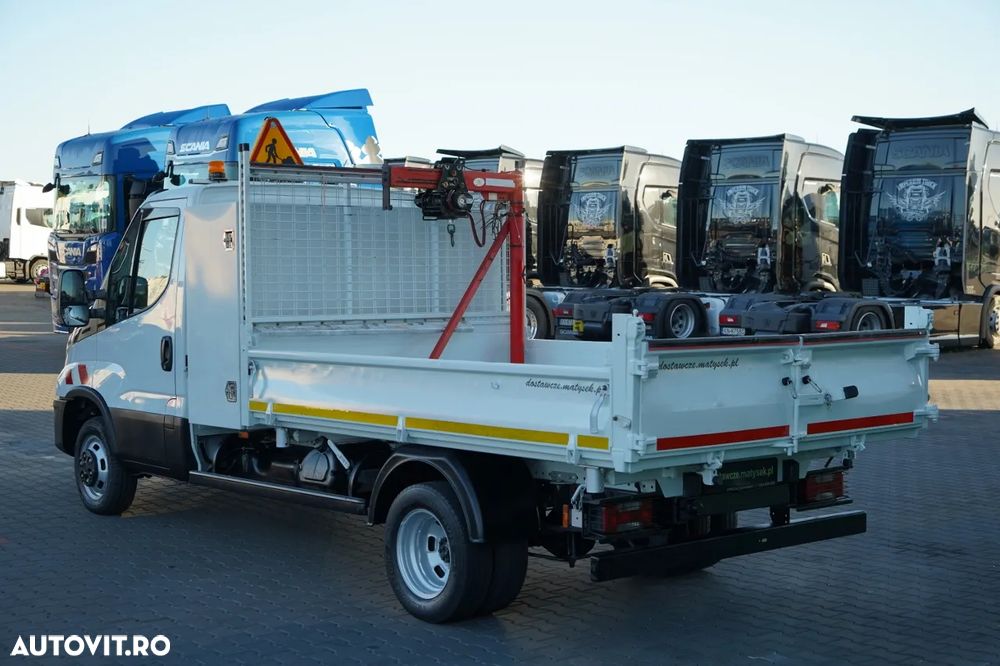 Iveco DAILY 35-160 / BASCĂLĂTOARE 3 PAGINI OȚEL / DUBLU / MANUALĂ / IMPORTATĂ / EURO 6 - 23