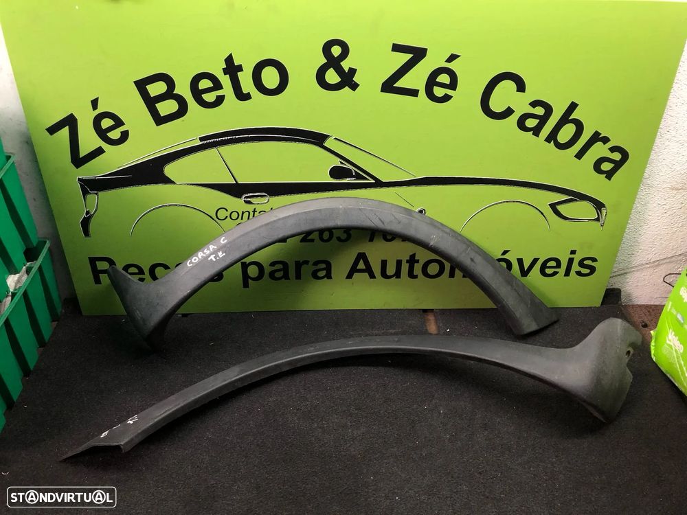 OPEL CORSA C ABA FRISO GUARDA LAMAS DIREITO ESQUERDO - Z497 - 2
