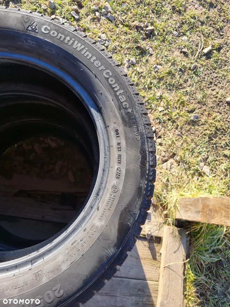 Opony CONTINENTAL WINTER CONTACT TS830P 205/60R16 96H 24r.7.5/6mm bdb stan - 7