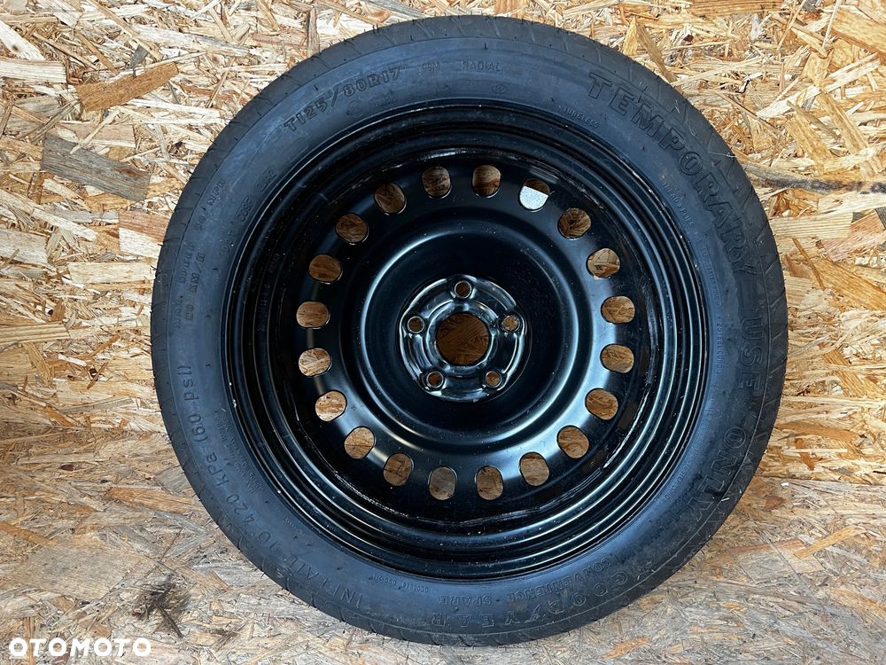 AUDI A4 B6 B7 T125/80/17 Koło dojazdowe Dojazdówka Zapas 8E0601027C - 4