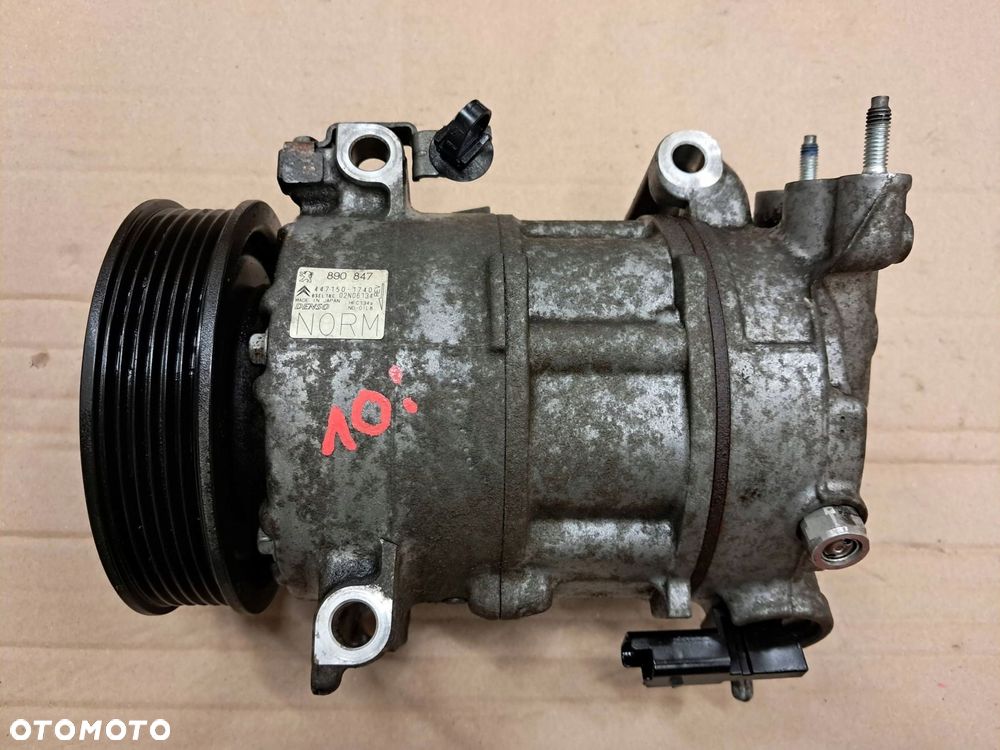 peugeot 308 3008 5008 1.6 vti sprężarka klimatyzacji 890847 - 2