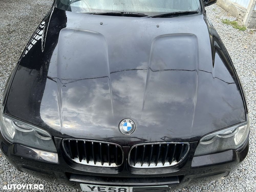 Capota BMW X3 E83 Facelift 2008 - 2010 SUV 4 Usi Ruby Black Metalizat S23/9 (1296) - 1