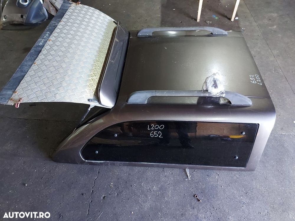 Hardtop Mitsubishi L200 Facelift 2010 - 2015 SUV 4 Usi GRI (652) DIMENSIUNI 160X154 - 2