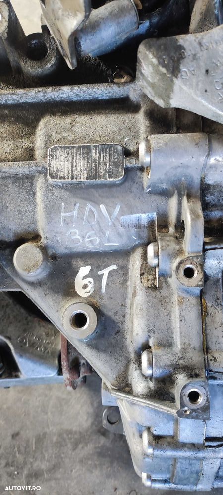 Cutie viteze manuala 6 trepte volkswagen vw passat B6 sedan 2.0 BMP cod cutie HDU - 2