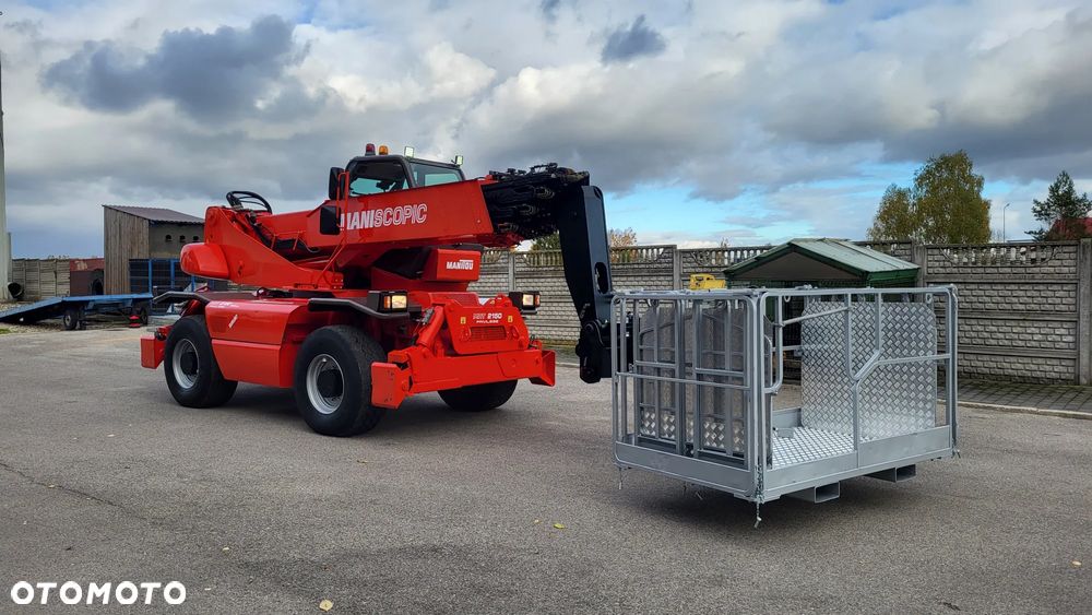 Manitou MTR 2150/ Ładowarka teleskopowa obrotowa  / Podnośnik koszowy sterowany z pilota/ - 4