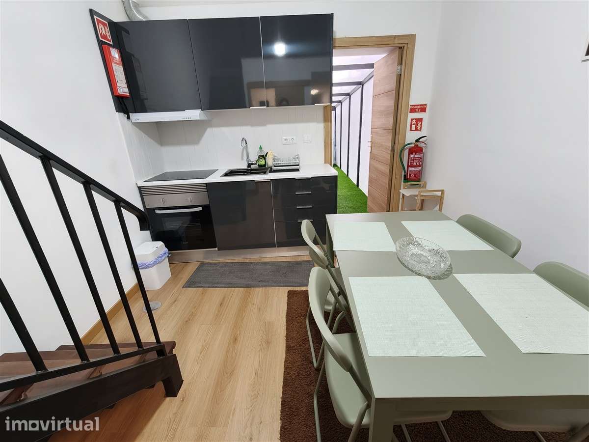 Casa T0+2, 2ª linha de Mar, Caxinas, Vila do Conde-Mobilada e equipada - Grande imagem: 4/11