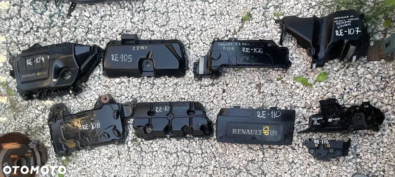 RENAULT POKRYWA SILNIKA DIESEL / BENZYNA - 7