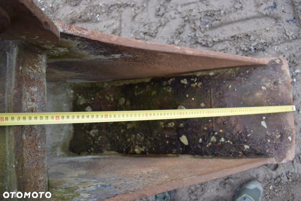 Wąska łyżka kopiąca * 40 CM * fi 65 * - 11