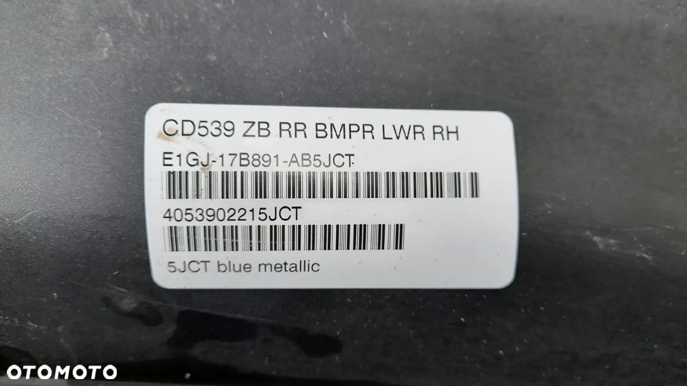 FORD S-MAX MK2 NAKŁADKA LISTWA ZDERZAKA PRAWA TYŁ E1GJ-17B891-B - 8