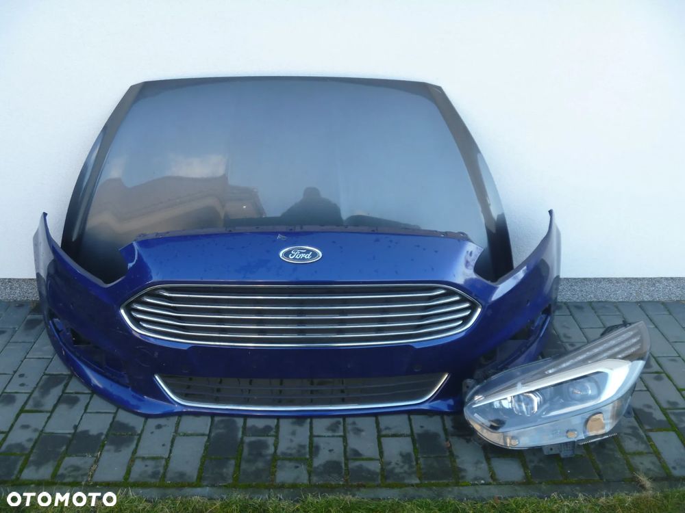 FORD S MAX MK2 ZDERZAK PRZEDNI ATRAPA KRATKA ORYGINAŁ EM2B-17F003-AW - 2