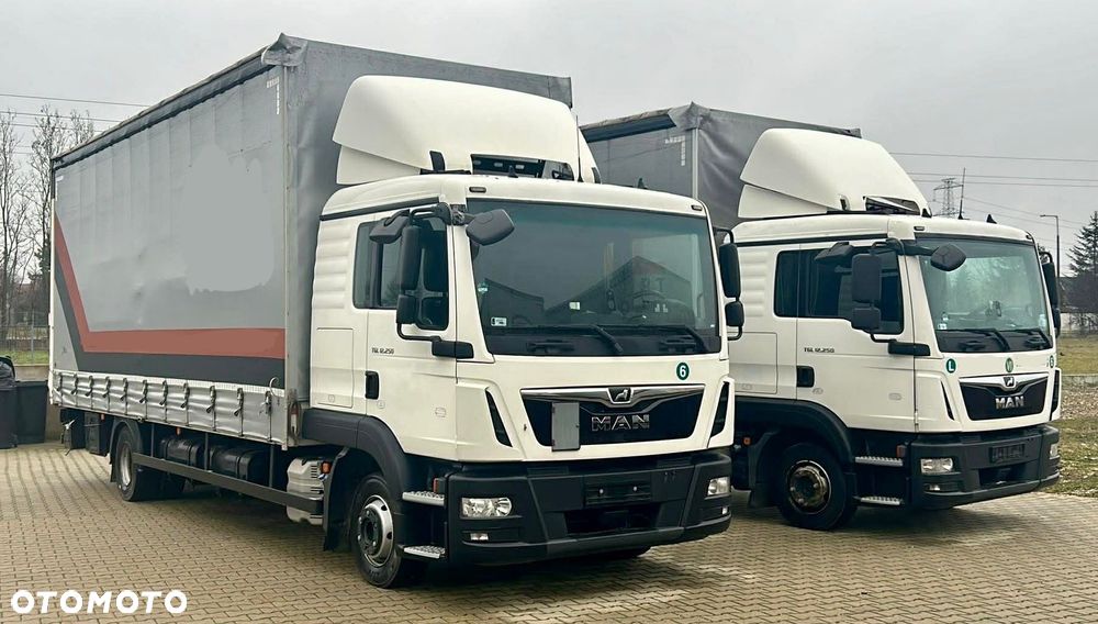MAN TGL 12.250 / FIRANKA / WINDA / 18 EUROPALET /  EURO 6 / SYPIALKA / ZSUWANY DACH / 2018 ROK / SPROWADZONY - 1