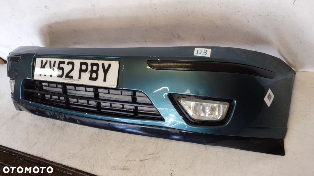 * ZDERZAK PRZÓD PRZEDNI FORD FOCUS MK.1 I 1 M8 ZIELONY HALOGENY LIFT FL - 3