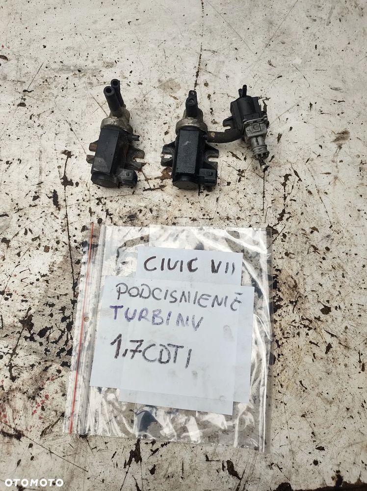 Honda Civic VII 1,7CDTI podciśnienie turbiny zawór - 1