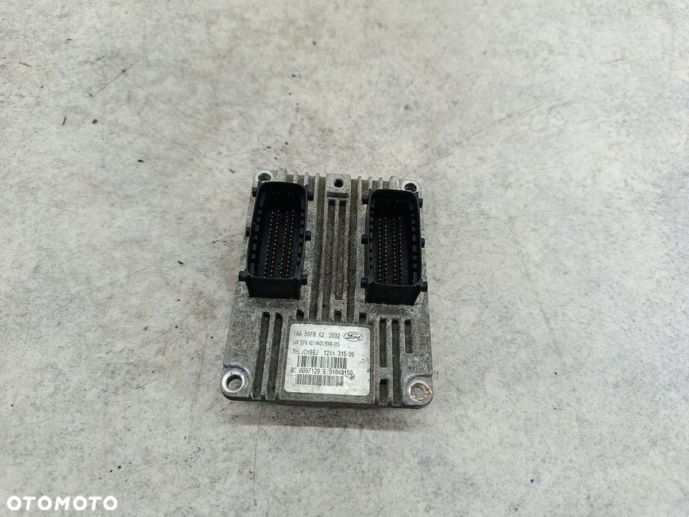 KOMPUTER, STEROWNIK FORD KA II 51843150 1.2 DURATEC 69KM - 3