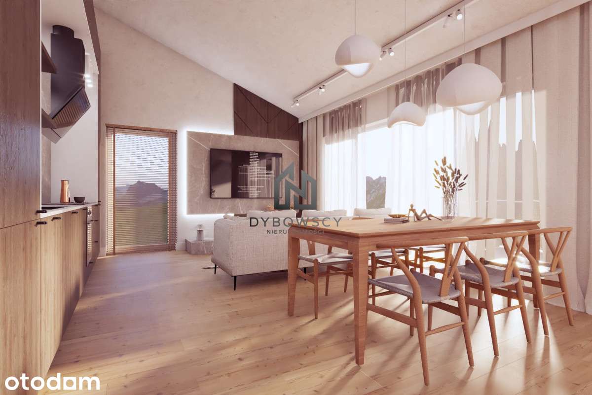 Apartament z widokiem na las i strumień