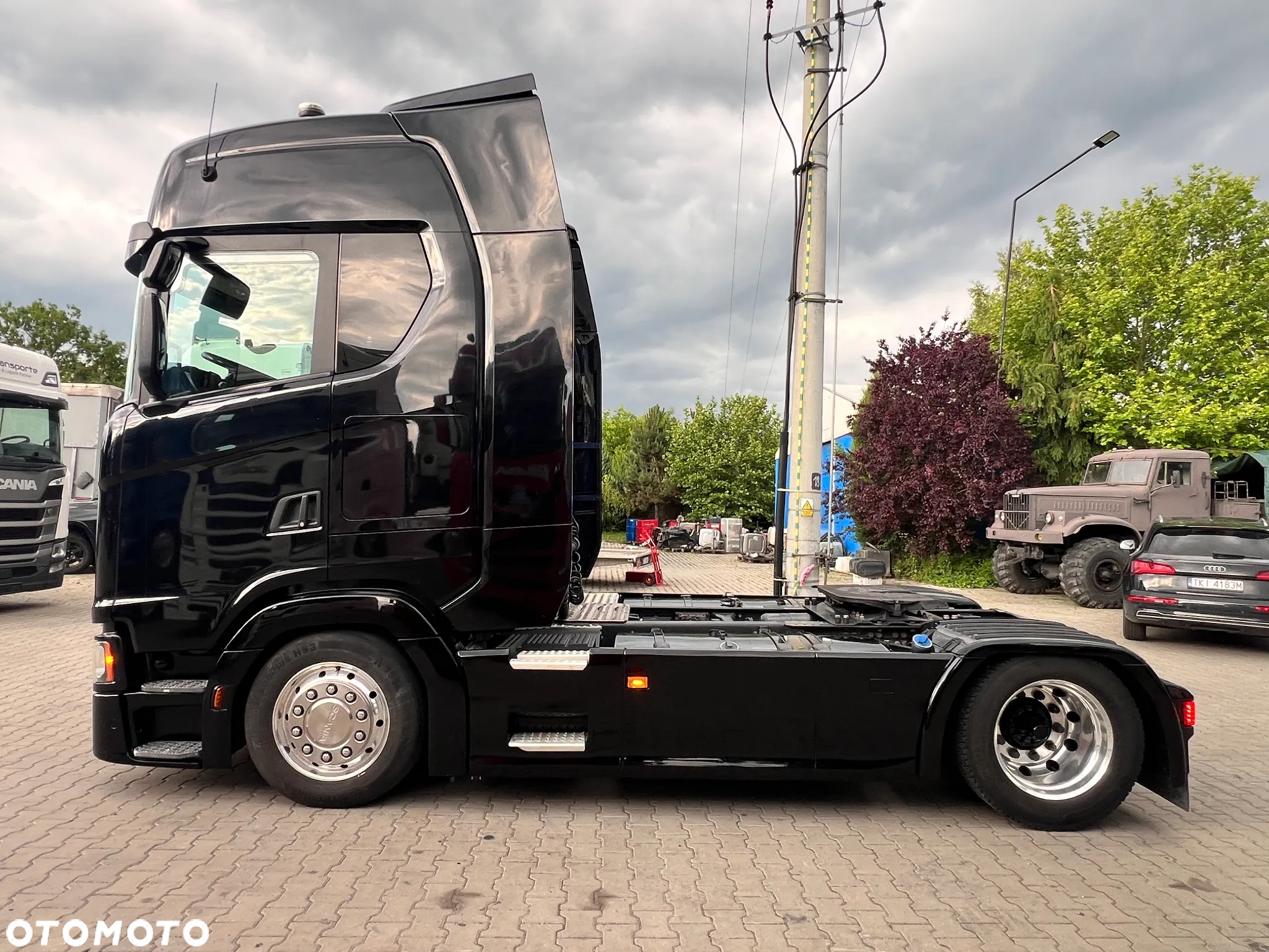 Scania S500 LOW DECK MEGA z Niemiec perfekcyjny ASO Scania full opcja 500 S - 5