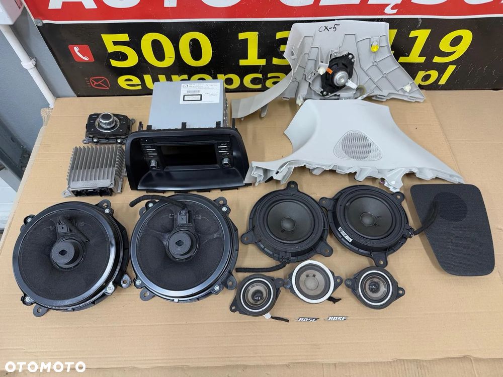 MAZDA CX-5 I 12-18 GŁOŚNIKI WZMACNIACZ RADIO BOSE KR8566DV0A KE6866A20 - 1