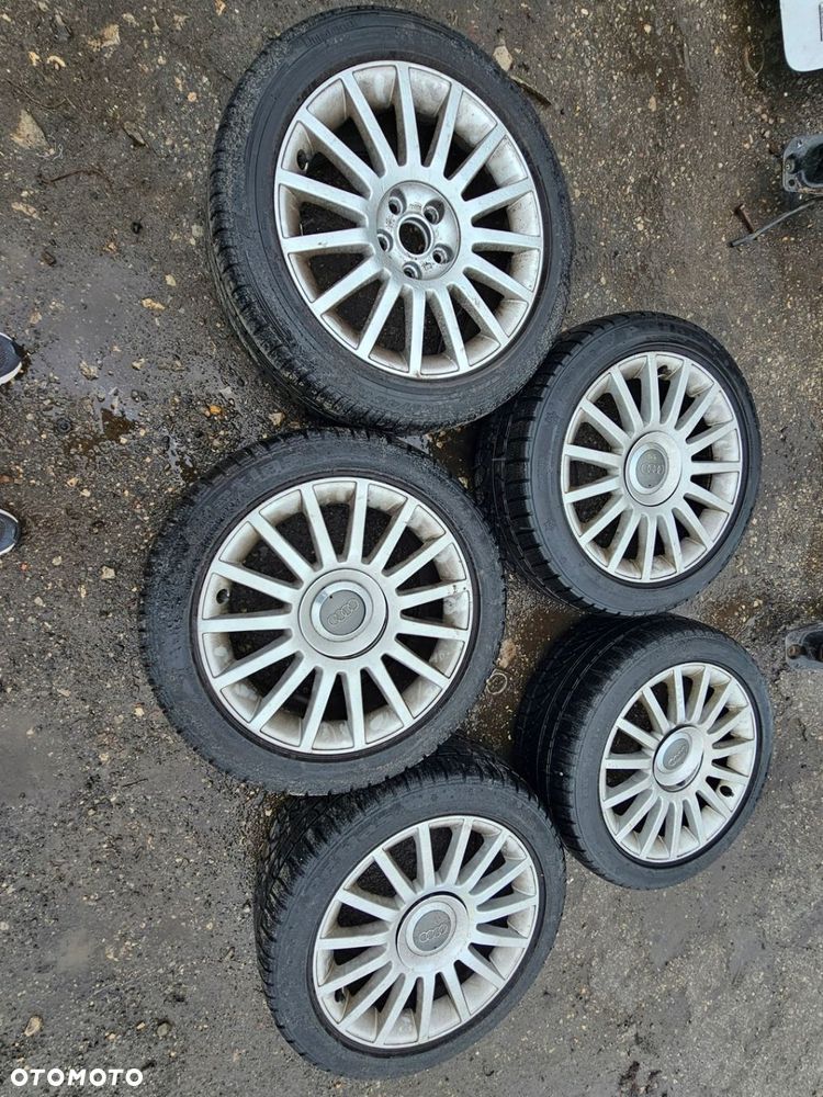 KOŁA FELGI ZIMOWE OPONY AUDI 245/45/17 R17 5x112 - 1