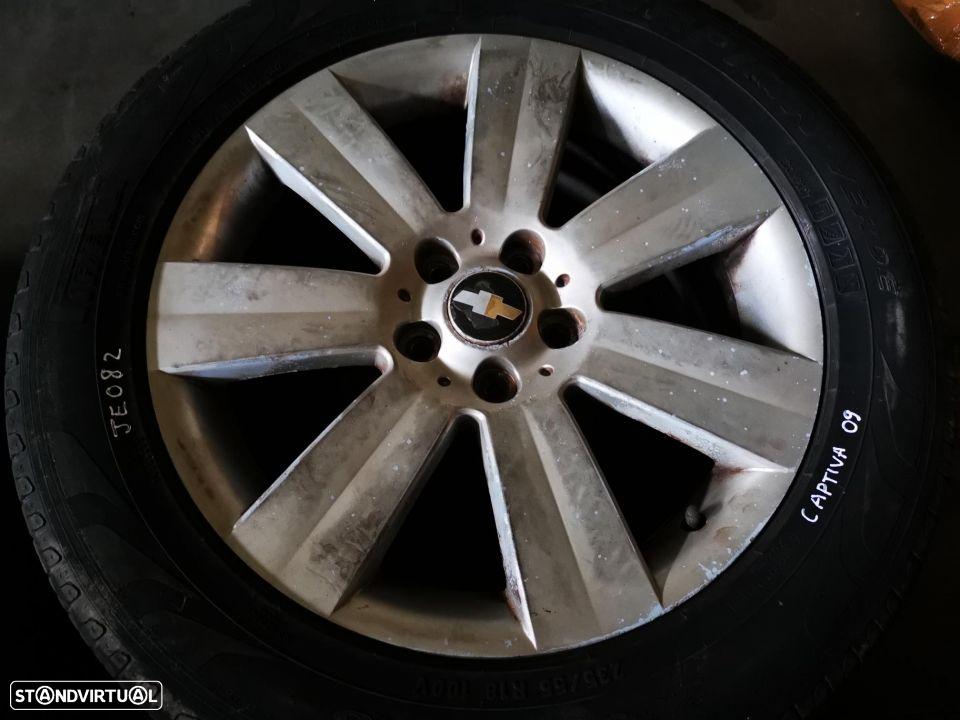 CHEVROLET CAPTIVA 2009 JANTES 18 POLEGADAS JE082 - 5