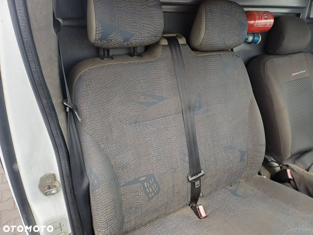 FOTEL PASAŻERA PODWÓJNY + PASY RENAULT TRAFIC II - 2