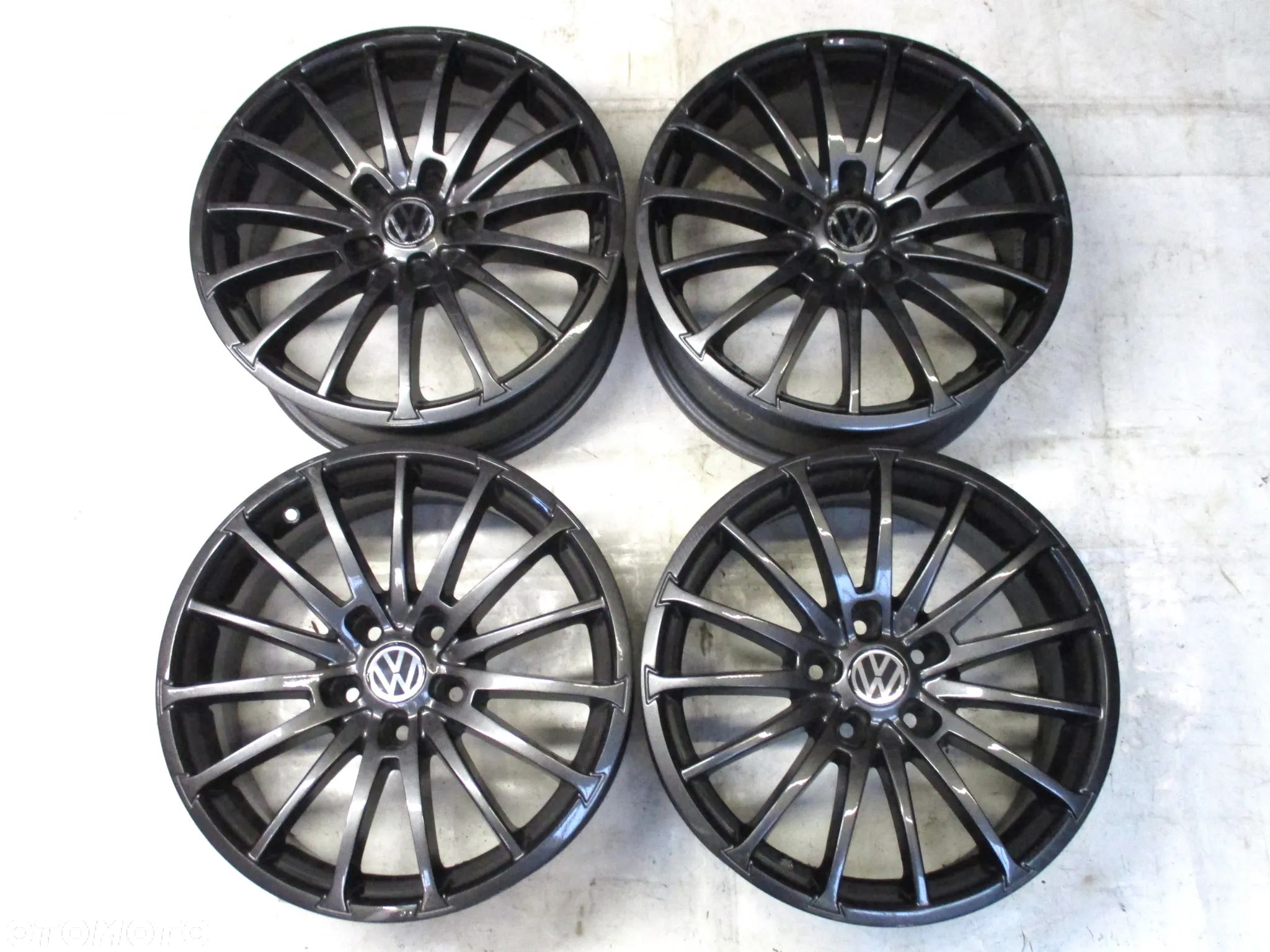 FELGI ALUMINIOWE 17 VW T4 T5 T6 TOURAN GOLF V VI JETTA CADDY SHARAN ET35 - 1