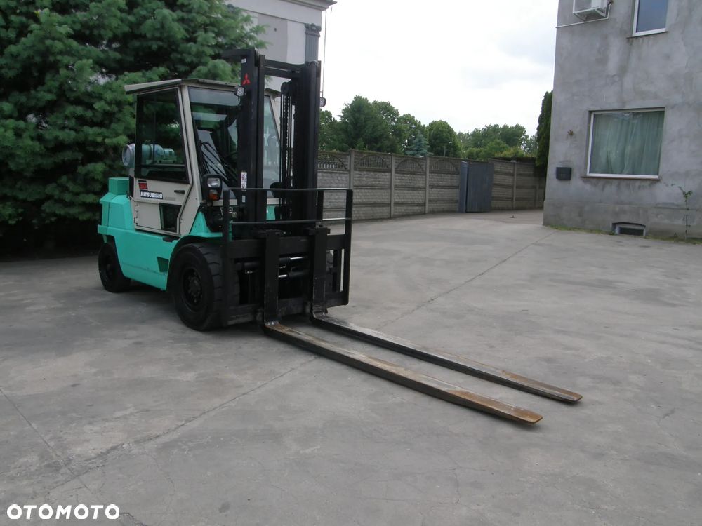 Mitsubishi FG50 widły 2,60m przesuw pozycjoner - 7
