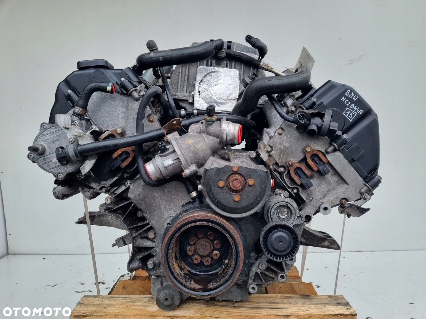 SILNIK KOMPLET BMW E63 E64 4.4 V8 333KM N62B44 N62B44A - 4