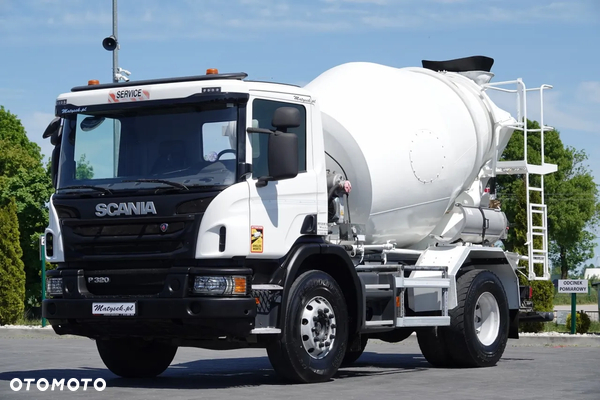Scania P 320 / BETONOMIESZARKA / GRUSZKA / 6 m3 / EURO 6