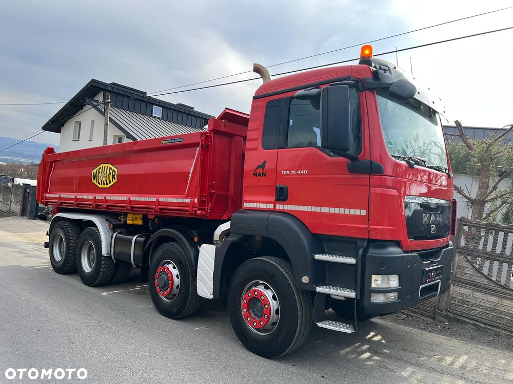 MAN TGS 35.440 | Euro 5 | 8x6 | HydroDrive | Meiller-Kipper | Bordmatic | Manual | z Niemiec | Stan PERFEKCYJNY | Kiper Wywrotka | - 9
