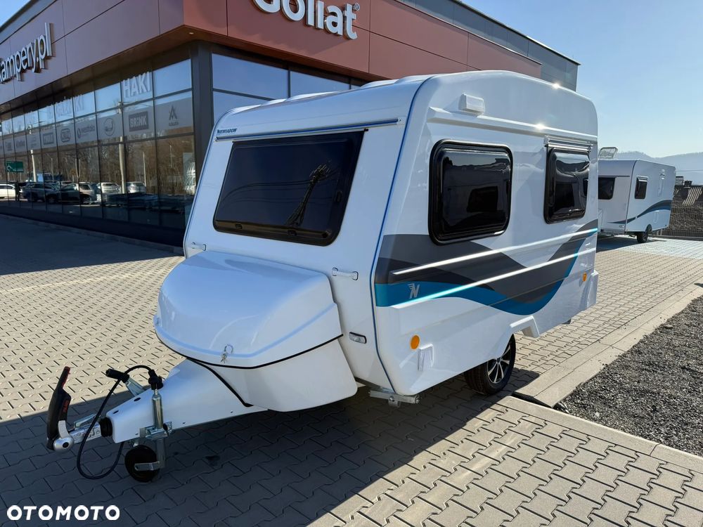 Niewiadów Przyczepa kempingowa NIEWIADÓW N-126NTL ntl lub NT 750kg kemping z łazienką 2 lub 3 osoby - 15