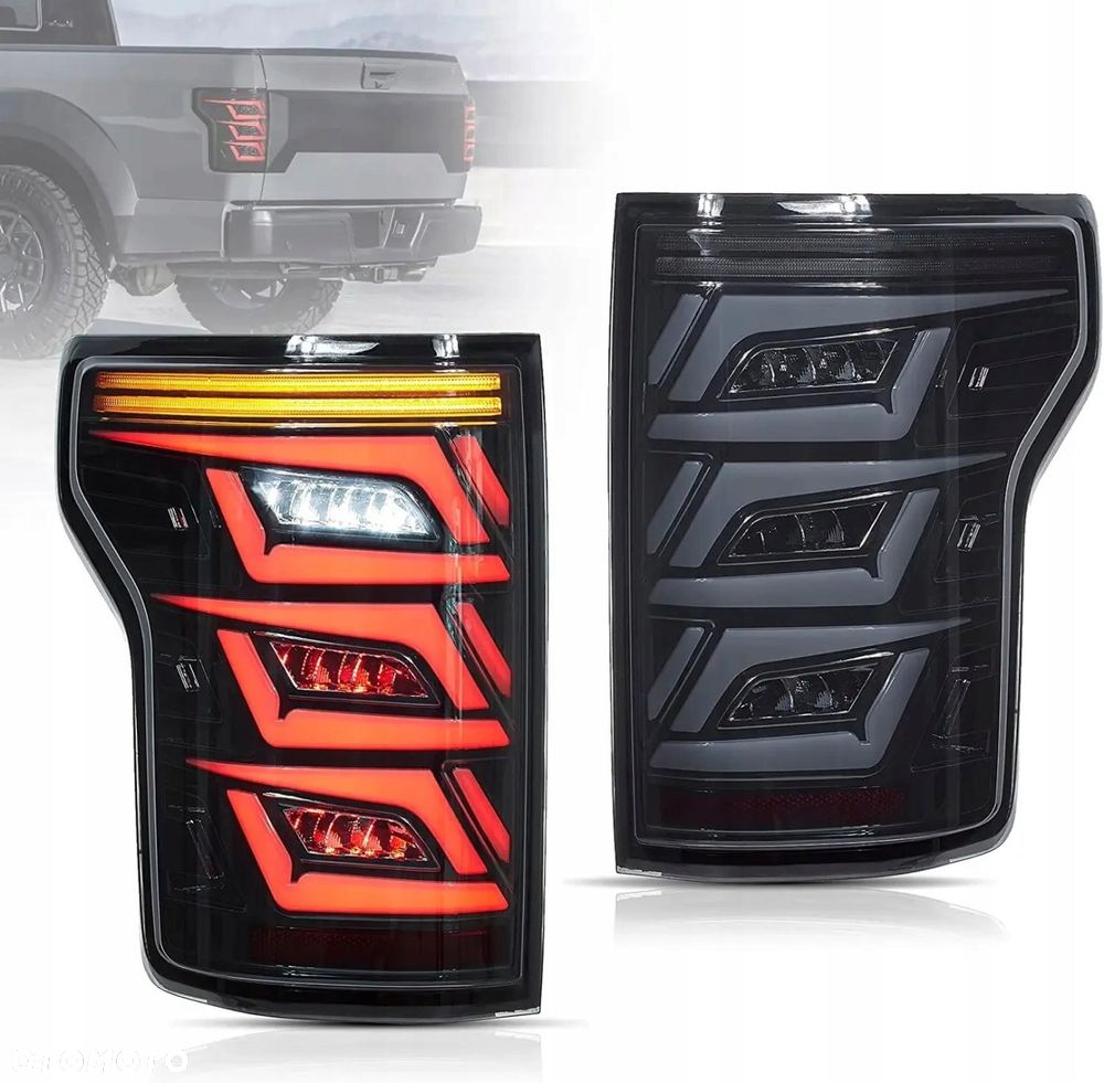 Lampy tyl kpl Vland Led Neon Diody Tuning Smoke Ford F150 F-150 XIII mk 13 - 1
