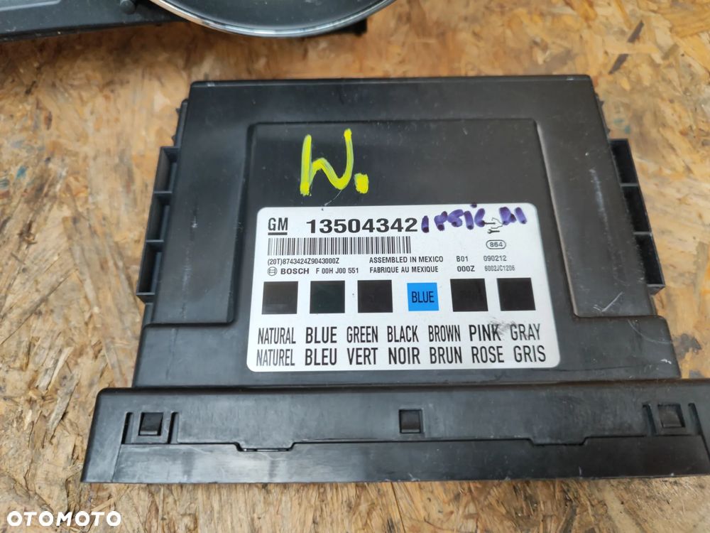 zestaw startowy KOMPUTER BOSCH 0281015774 / 55573539 do OPEL Insignia 2.0 CDTI, całość komplet z foto do odpalenia Twojego auta, sprawdzony - 7