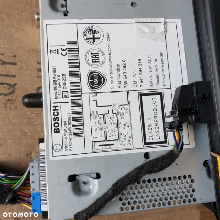 LANCIA YPSILON III 1.3 JTD RADIO CD 7355434820 12R - 2