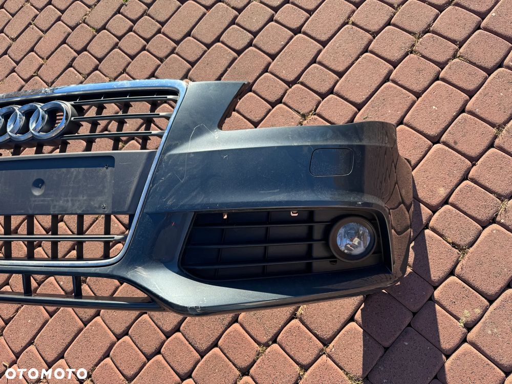 ZDERZAK PRZÓD KOMPLETNY AUDI A4 B8 SPRYSKI POD XENON - 3