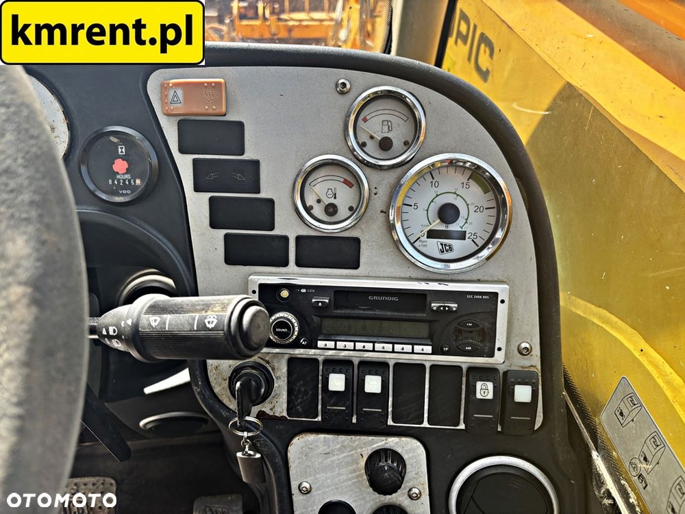 JCB 533-105 ŁADOWARKA TELESKOPOWA 2005R | JCB 535-95, Manitou MT 1030, 1033, Merlo P 32.6, P 34.7, Bobcat T35.105, T36.120, Caterpillar TH330B, TH337C, Komatsu WH609, Genie GTH-3007, Dieci Runner 35.8 - 32