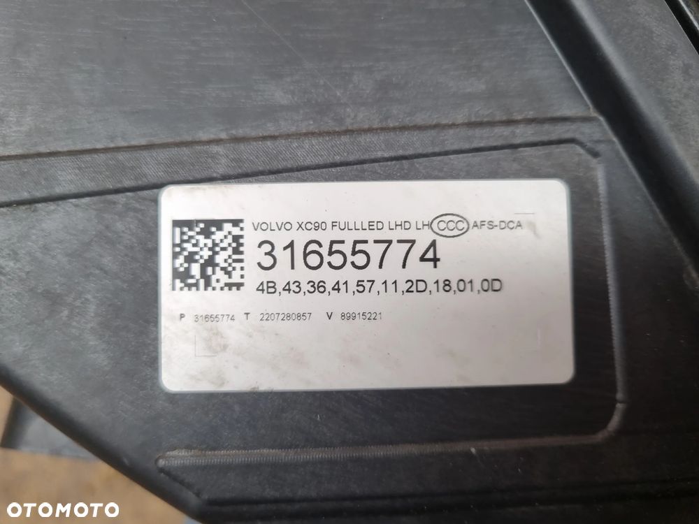 VOLVO XC90 II FULL LED LAMPA PRZEDNIA LEWA - 7