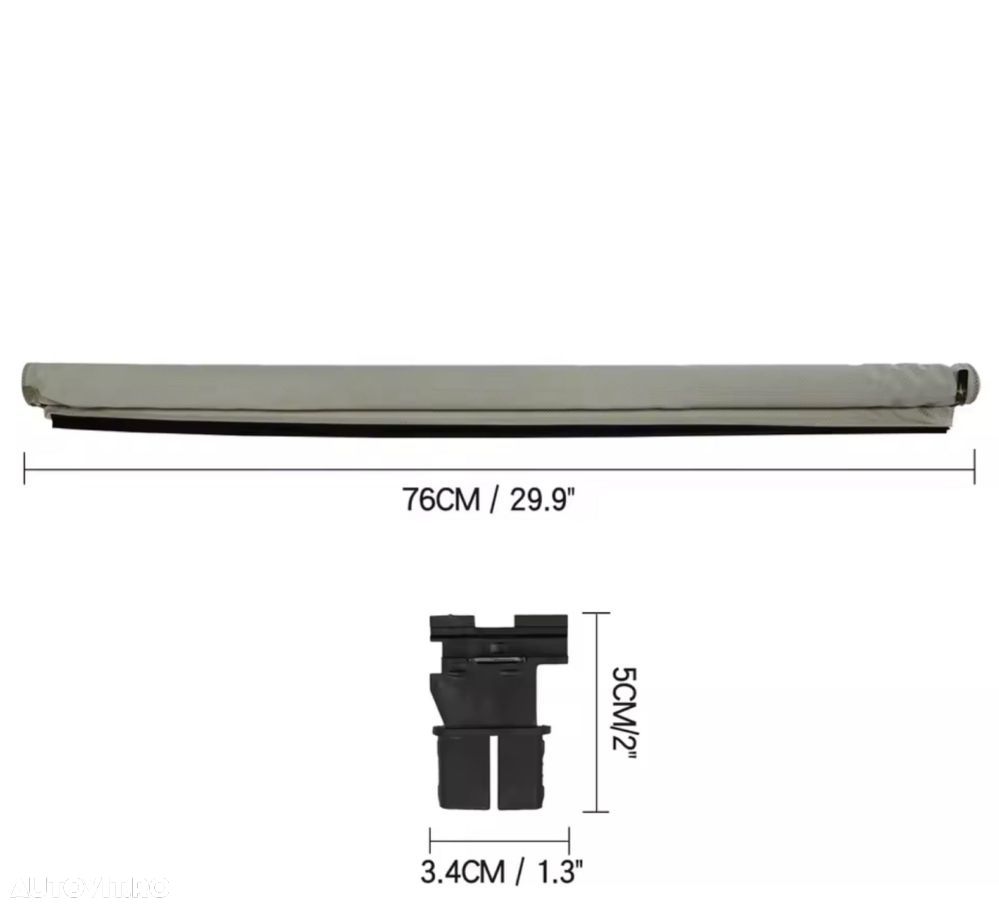 Perdea Plasa Jaluzea Rulou Perdeluta Trapa Panoramic Vw Skoda VAG - 2