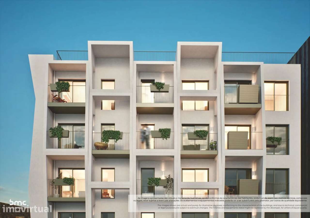Apartamento T0 novo com elevador em Matosinhos - Grande imagem: 3/12